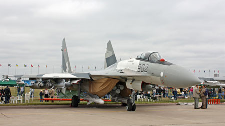 Mục đích của Sukhoi thực sự muốn đưa Su-35S ra thị trường thế giới, trước nhất là trở lại gói thầu của Brazil. Mục đích của Sukhoi thực sự muốn đưa Su-35S ra thị trường thế giới, trước nhất là trở lại gói thầu của Brazil.