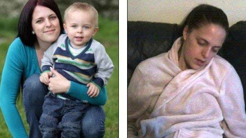 Kelly lo ngại hội chứng này sẽ di truyền sang cậu con trai Kelly lo ngại hội chứng này sẽ di truyền sang cậu con trai