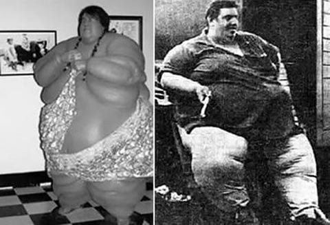 8. Jon Brower Minnoch: Jon Brower Minnoch (1941 – 1983) đến từ Bainbridge, bang Washington. Ông cao 1m85 và nặng ước tính hơn 635kg vào năm 1979. Với trọng lượng đó, phải 13 người mới có thể hợp sức lăn Minnoch ra khỏi giường. Giống như nhiều người nặng cân khác, ông cũng bị phù nề nghiêm trọng. Minnoch tuyên bố mình bị biến thành kẻ tật nguyền vì sự phì nộn khác thường cho tới khi chế độ ăn kiêng 500 calo lấy đi sức mạnh cơ bắp và đẩy ông tới bờ vực của sự chết chóc. Ông qua đời vào ngày 10/9/1983 khi cân nặng 362kg. Bấp chấp kích thước khổng lồ, sinh thời, Minnoch kết hôn với người phụ nữ nhỏ bé hơn nhiều, chỉ nặng 50kg và sinh được 2 người con. Xem thêm: Lạ lùng người phụ nữ khóc ra 'kim cương' / Trẻ béo phì dễ mắc ung thư gan khi trưởng thành / Bệnh lạ: Cô gái sau hôn mê bỗng trở thành... người đồng tính 8. Jon Brower Minnoch: Jon Brower Minnoch (1941 – 1983) đến từ Bainbridge, bang Washington. Ông cao 1m85 và nặng ước tính hơn 635kg vào năm 1979. Với trọng lượng đó, phải 13 người mới có thể hợp sức lăn Minnoch ra khỏi giường. Giống như nhiều người nặng cân khác, ông cũng bị phù nề nghiêm trọng. Minnoch tuyên bố mình bị biến thành kẻ tật nguyền vì sự phì nộn khác thường cho tới khi chế độ ăn kiêng 500 calo lấy đi sức mạnh cơ bắp và đẩy ông tới bờ vực của sự chết chóc. Ông qua đời vào ngày 10/9/1983 khi cân nặng 362kg. Bấp chấp kích thước khổng lồ, sinh thời, Minnoch kết hôn với người phụ nữ nhỏ bé hơn nhiều, chỉ nặng 50kg và sinh được 2 người con. Xem thêm: Lạ lùng người phụ nữ khóc ra 'kim cương' / Trẻ béo phì dễ mắc ung thư gan khi trưởng thành / Bệnh lạ: Cô gái sau hôn mê bỗng trở thành... người đồng tính