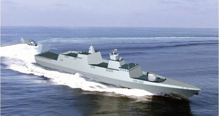 Tàu tuần tra duyên hải có kiến trúc phía trên kiểu tàng hình Tàu tuần tra duyên hải có kiến trúc phía trên kiểu tàng hình