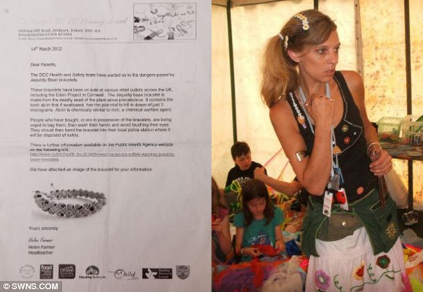 Nhờ bức thư cảnh báo của con trai, cô Wollacott mới biết được nguyên nhân là vì chiếc vòng tay "quái quỷ".