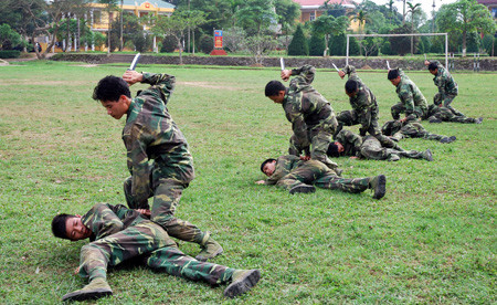 Bài võ thuật của đại đội trinh sát 20, e43 Bài võ thuật của đại đội trinh sát 20, e43
