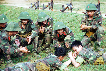 Phút thư giãn trên thao trường Phút thư giãn trên thao trường