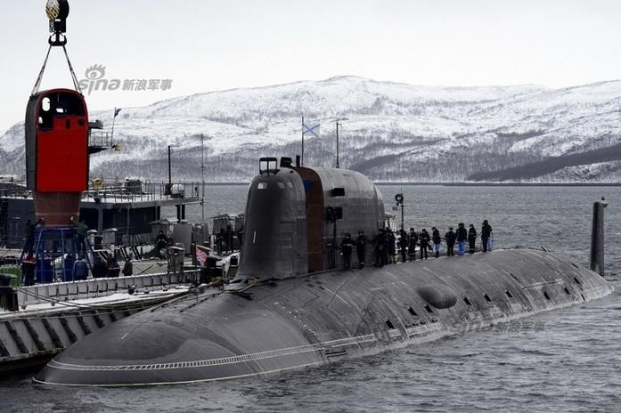 Tàu ngầm hạt nhân tấn công Severodvinsk lớp Yasen của Nga Tàu ngầm hạt nhân tấn công Severodvinsk lớp Yasen của Nga