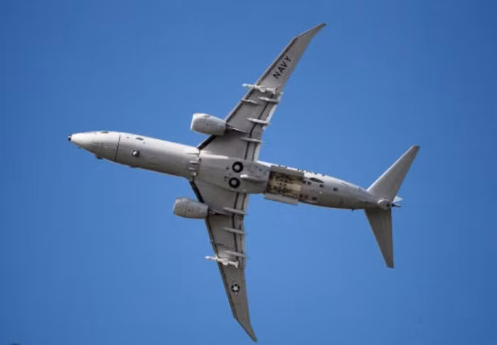 Máy bay tuần tra săn ngầm P-8A Hải quân Mỹ mang theo tên lửa