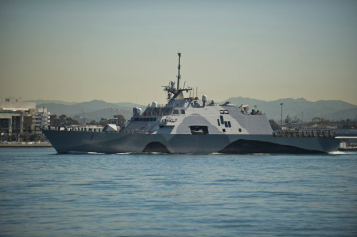 Tàu tuần duyên USS Freedom Hải quân Mỹ triển khai ở khu vực châu Á-Thái Bình Dương Tàu tuần duyên USS Freedom Hải quân Mỹ triển khai ở khu vực châu Á-Thái Bình Dương