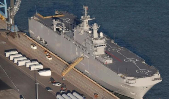 Tàu sân bay trực thăng lớp Mistral Pháp