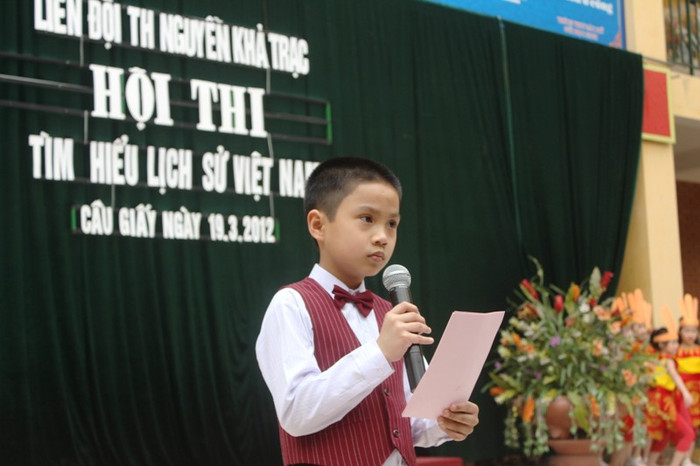 Các tiết mục, chương trình, MC…đều do những học sinh trong trường “đạo diễn”.