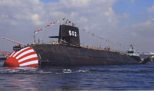 Tàu ngầm mới nhất của Nhật Bản