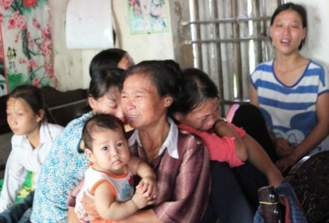 Nỗi đau của người thân gia đình anh Huynh Nỗi đau của người thân gia đình anh Huynh