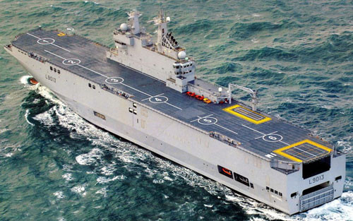 Tàu tấn công đổ bộ lớp Mistral do Pháp chế tạo Tàu tấn công đổ bộ lớp Mistral do Pháp chế tạo