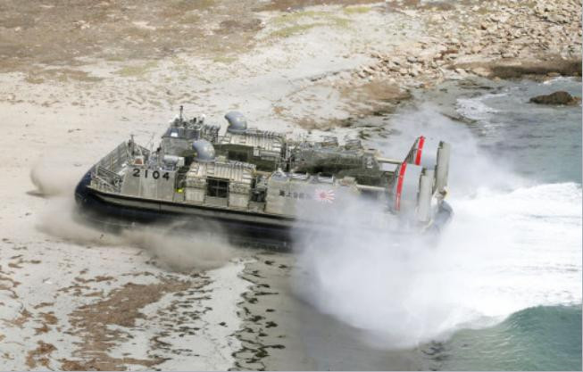 Tàu đệm khí LCAC Lực lượng Phòng vệ Nhật Bản Tàu đệm khí LCAC Lực lượng Phòng vệ Nhật Bản