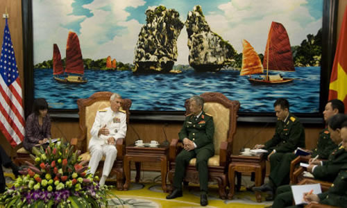 Việt-Mỹ tăng cường quan hệ quân sự