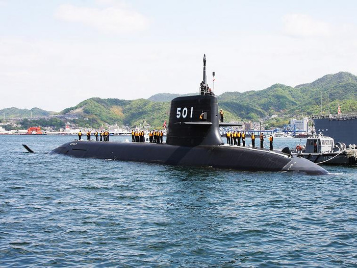 Tàu ngầm thông thường AIP lớp Soryu Nhật Bản Tàu ngầm thông thường AIP lớp Soryu Nhật Bản