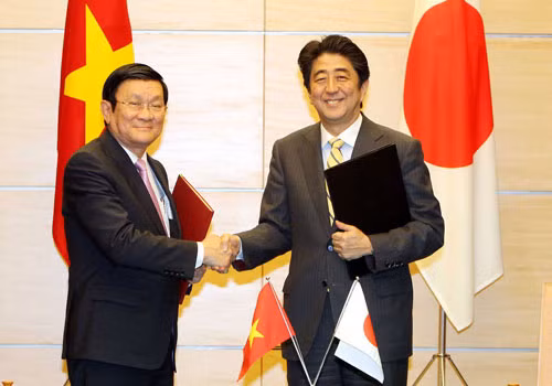 Việt Nam-Nhật Bản nâng tầm quan hệ Việt Nam-Nhật Bản nâng tầm quan hệ