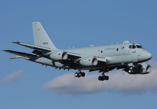 Nhật Bản có công nghệ săn ngầm rất mạnh. Trong hình là máy bay tuần tra săn ngầm tiên tiến P-1 do Nhật Bản tự chế tạo, dùng để thay thế cho máy bay P-3C mua của Mỹ Nhật Bản có công nghệ săn ngầm rất mạnh. Trong hình là máy bay tuần tra săn ngầm tiên tiến P-1 do Nhật Bản tự chế tạo, dùng để thay thế cho máy bay P-3C mua của Mỹ