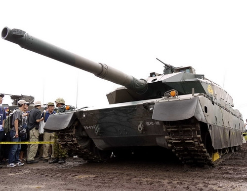 Xe tăng tiên tiến Type-10 do Nhật Bản chế tạo Xe tăng tiên tiến Type-10 do Nhật Bản chế tạo