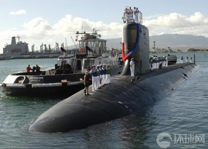 Tàu ngầm hạt nhân tấn công USS Hawaii lớp Virginia Mỹ thăm Philippines (ảnh tư liệu) Tàu ngầm hạt nhân tấn công USS Hawaii lớp Virginia Mỹ thăm Philippines (ảnh tư liệu)