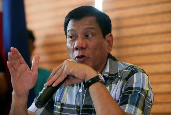 Tổng thống đắc cử Philippines Rodrigo Duterte. Nguồn ảnh: Straitstimes.com Tổng thống đắc cử Philippines Rodrigo Duterte. Nguồn ảnh: Straitstimes.com