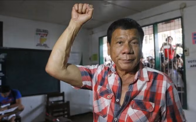 Tổng thống đắc cử Philippines Rodrigo Duterte. Nguồn ảnh: smh.com.au