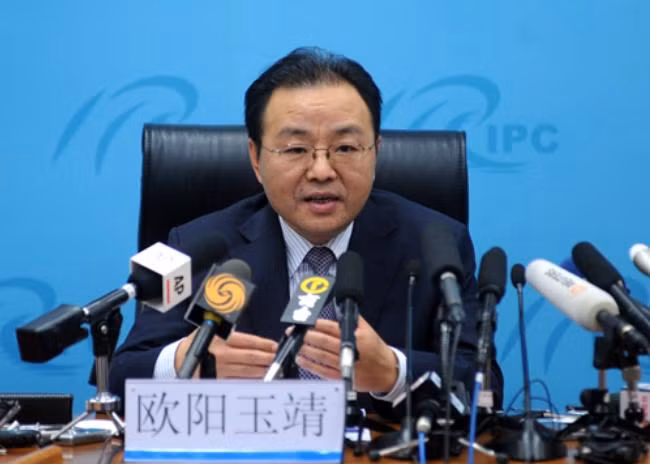 Âu Dương Ngọc Tĩnh, Vụ trưởng Vụ Biên giới-Hải đảo, Bộ Ngoại giao Trung Quốc tại cuộc họp báo ngày 6/5/2016