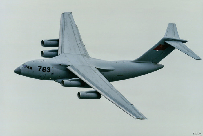 Trung Quốc đang phát triển máy bay vận tải cỡ lớn Y-20