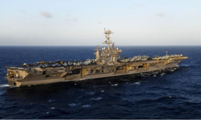 Tàu sân bay động cơ hạt nhân USS John C. Stennis Hải quân Mỹ Tàu sân bay động cơ hạt nhân USS John C. Stennis Hải quân Mỹ