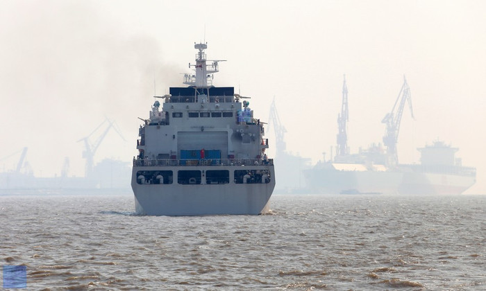 Tàu cảnh sát biển Hải cảnh-3901 của Trung Quốc (nguồn mạng sina) Tàu cảnh sát biển Hải cảnh-3901 của Trung Quốc (nguồn mạng sina)