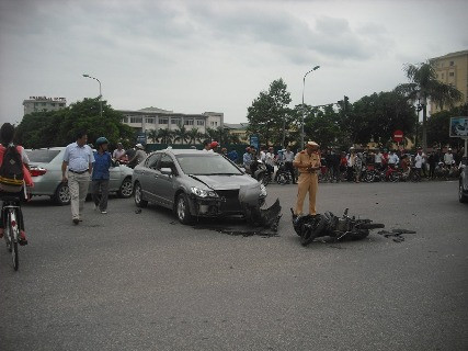 Hiện trường vụ tại nạn