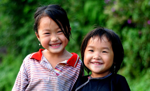Nụ cười em nhỏ (Y tý - Lào Cai). Nụ cười em nhỏ (Y tý - Lào Cai).