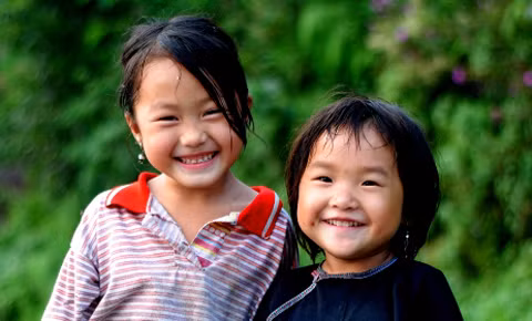 Nụ cười em nhỏ (Y tý - Lào Cai). Nụ cười em nhỏ (Y tý - Lào Cai).