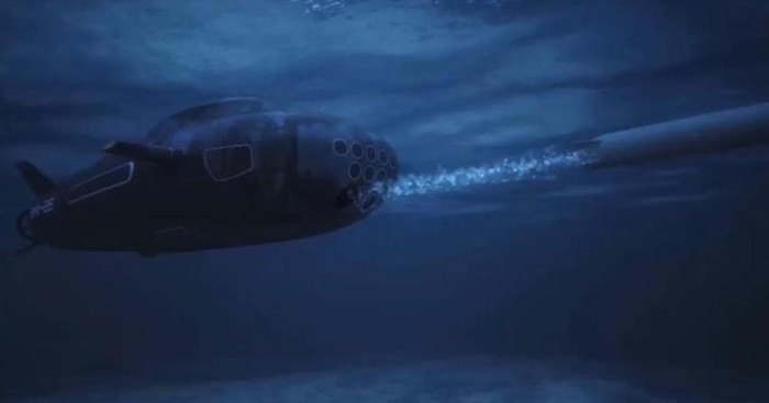 2 cửa phóng ngư lôi hạng nặng và 8 cửa phóng hạng nhẹ được bố trí phần đầu tàu. 2 cửa phóng ngư lôi hạng nặng và 8 cửa phóng hạng nhẹ được bố trí phần đầu tàu.