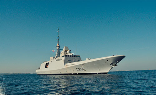 Khinh hạm Aquitaine.