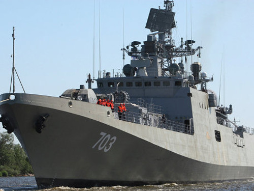 Tàu khu trục Tarkash. Ảnh: RIA NOVOSTI
