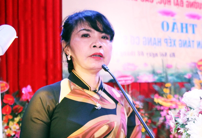 Bà Nguyễn Phương Nga – Giám đốc Trung tâm Kiểm định chất lượng giáo dục (Hiệp hội các trường đại học, cao đẳng Việt Nam). Ảnh Xuân Trung Bà Nguyễn Phương Nga – Giám đốc Trung tâm Kiểm định chất lượng giáo dục (Hiệp hội các trường đại học, cao đẳng Việt Nam). Ảnh Xuân Trung