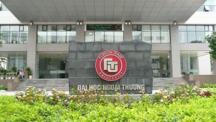 Đại học Ngoại thương Hà Nội. Ảnh Tiền phong