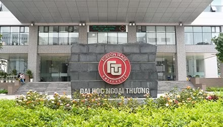 Đại học Ngoại thương Hà Nội. Ảnh Tiền phong