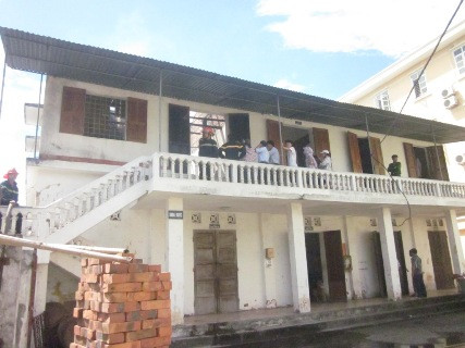 Hiện vẫn chưa thống kê được thiệt hại và nguyên nhân xảy ra vụ cháy