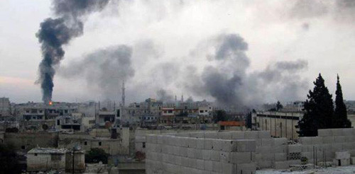 Bạo lực leo thang tại Syria đã khiến hơn 7.500 người thiệt mạng (Ảnh: UPI)