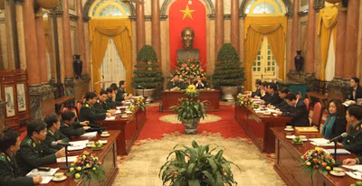 Toàn cảnh buổi làm việc