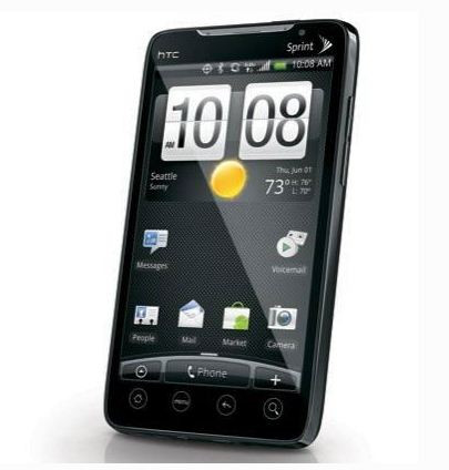 HTC EVO 4G có màn hình cảm ứng rộng 4,3". EVO 4G có camera 8MP với hai đèn trợ sáng phía sau và camera 1.3MP phía trước, kết nối HDMI cũng như khả năng quay video HD 720p.