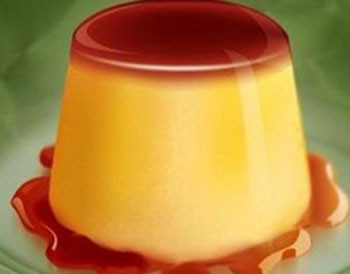 Caramel: Đây là món ăn ngọt, mát, không chỉ thích hợp đối với các bé mà còn là món tráng miệng rất hấp dẫn trong mùa hè này. Ảnh: giadinh