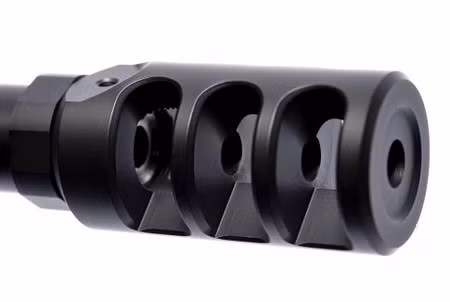 Loa che lửa đầu nòng giảm giật 3 ngăn của T-5000.