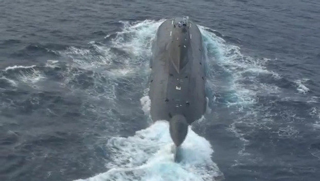 Tàu ngầm động cơ hạt nhân Chakra-2 của Hải quân Ấn Độ, thuê của Nga.