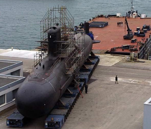 Tàu ngầm thông thường lớp Scorpene do Pháp chế tạo