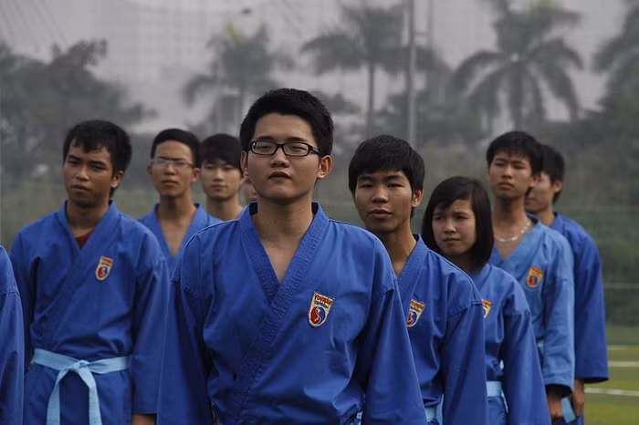 Những gương mặt tân sinh viên đang háo hức với các miếng võ Vovinam, và khám phá trong thời gian tới.