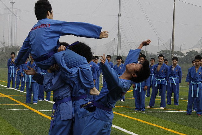 Với Vovinam sẽ không ngại số đông.