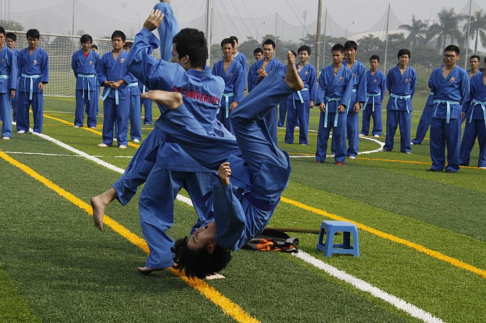 Bất kể đối thủ nào cũng bị đánh bại bởi Vovinam.