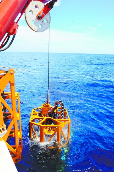 Máy khoan thăm dò biển sâu Hải Ngưu của Trung Quốc Máy khoan thăm dò biển sâu Hải Ngưu của Trung Quốc