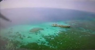 Bãi Cỏ Mây thuộc quần đảo Trường Sa của Việt Nam, hiện do Philippines kiểm soát (nguồn mạng sina Trung Quốc) Bãi Cỏ Mây thuộc quần đảo Trường Sa của Việt Nam, hiện do Philippines kiểm soát (nguồn mạng sina Trung Quốc)